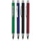 Hot Selling Rubber Finish Plastic Ball Pen with Customized Logo
