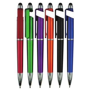Phone Holder Plastic Screen Touch Ball Pen with Personal Logo
